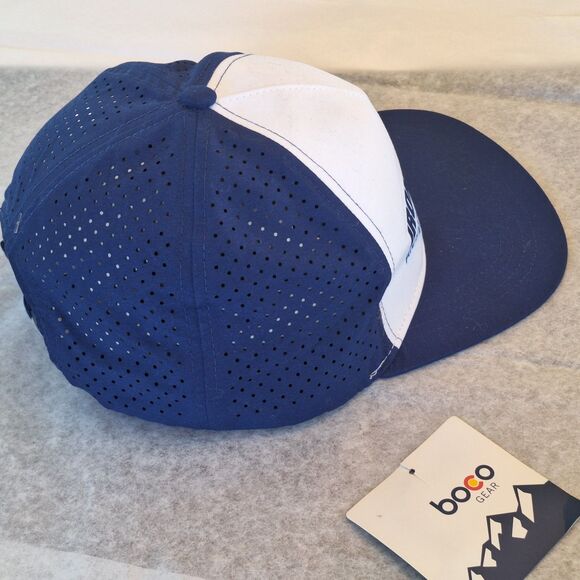 IRONMAN VR FINISHER RUNNING TRUCKER WHITE and BLUE - Picture 9 of 13